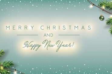 Frohe Weihnachten und ein gutes neues Jahr